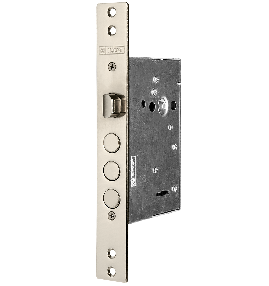 Врізний сувальдний замок HORST HR-04S (54)