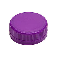 Кришка для ПЕТ пляшки фіолетова 38 мм з контролем першого відкриття