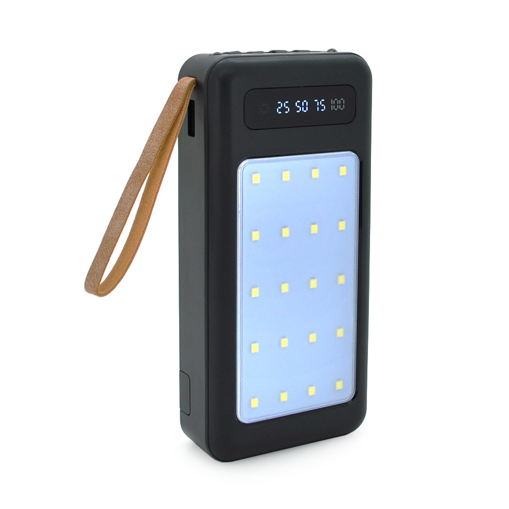 Power bank 20000 mAh, YM-527, Input: 5V/2.1A, Output: 5V /2.1A, With 4 owner cable, зі світлодіодним