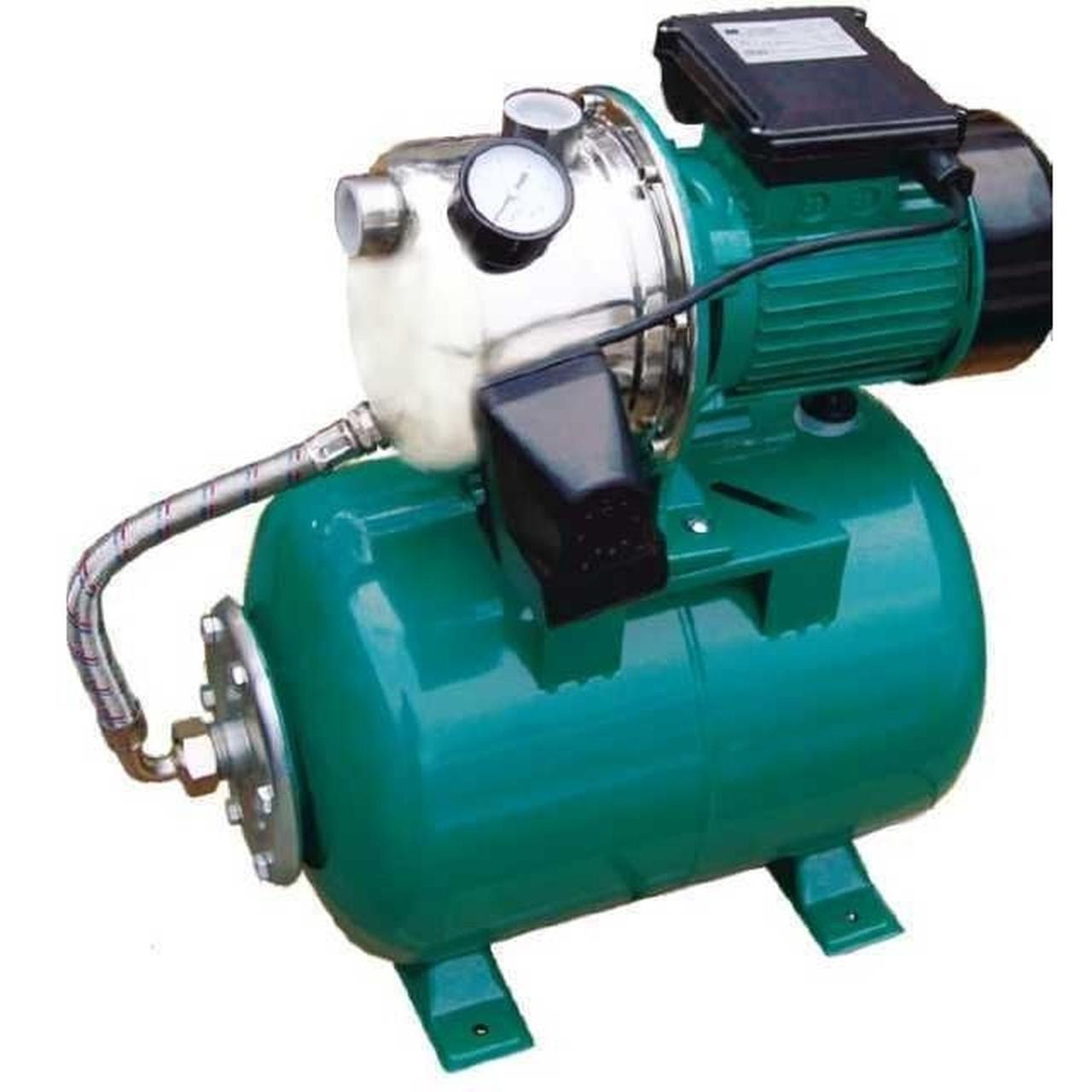 Насосна станція VOLKS pumpe JY1000-50 1,1 кВт неіржавка сталь (в зборі)