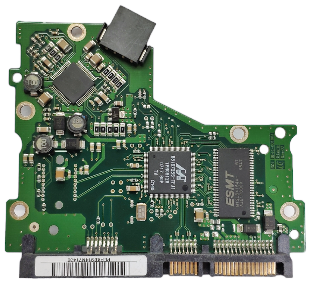 Плата HDD PCB BF41-00180A Storm Rev07 Samsung HD162HJ HD200HJ HD250HJ