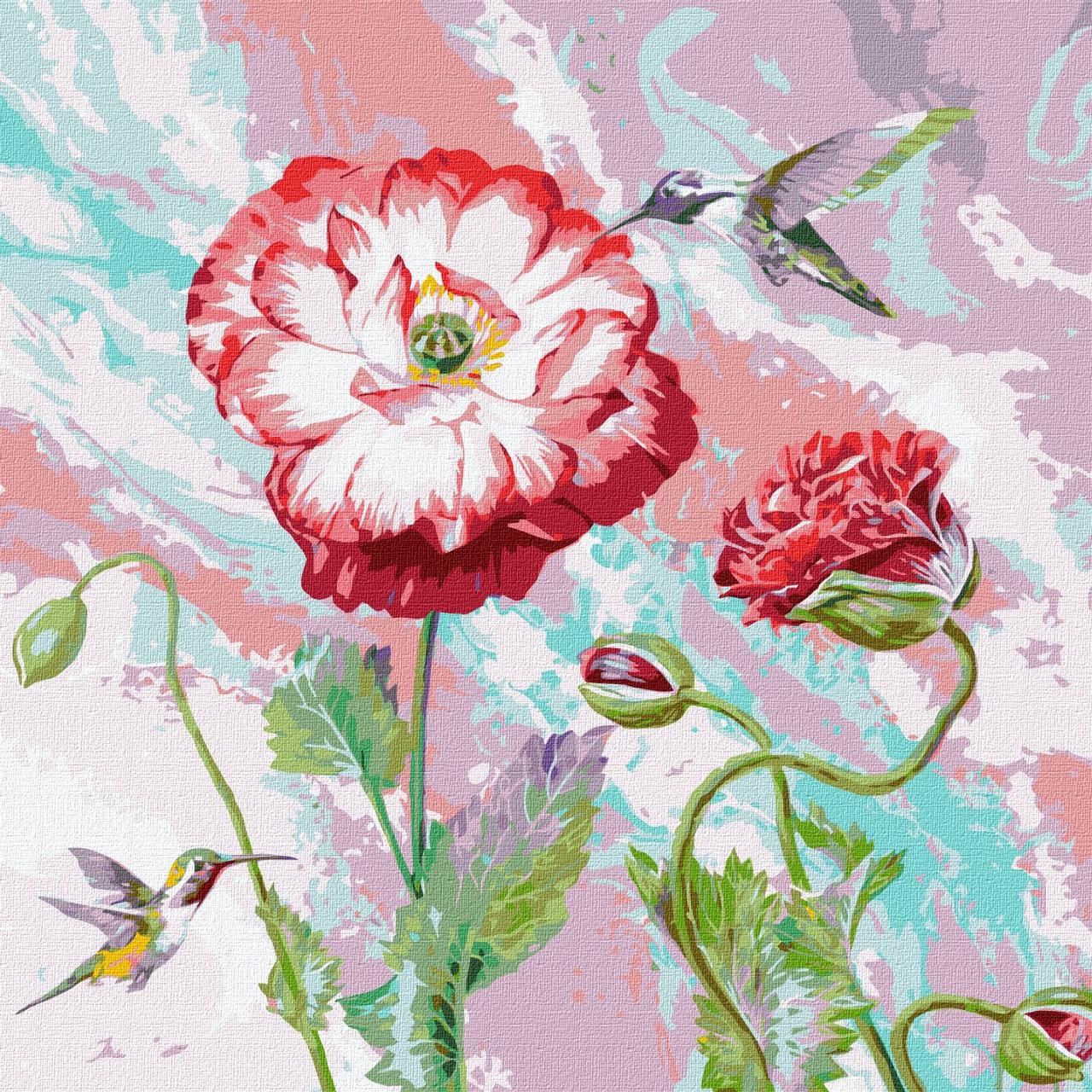 Картина за номерами "Легкий етюд"  40 x 40 см, фото 1