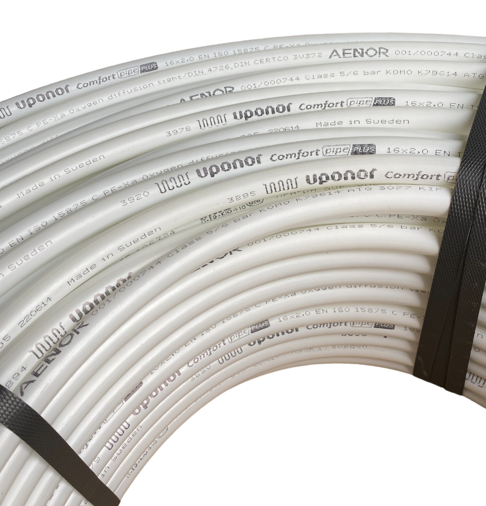 Труба для радіаторного і підлогового опалення UPONOR COMFORT PIPE PLUS 16х2,0 (бухта 240 м)