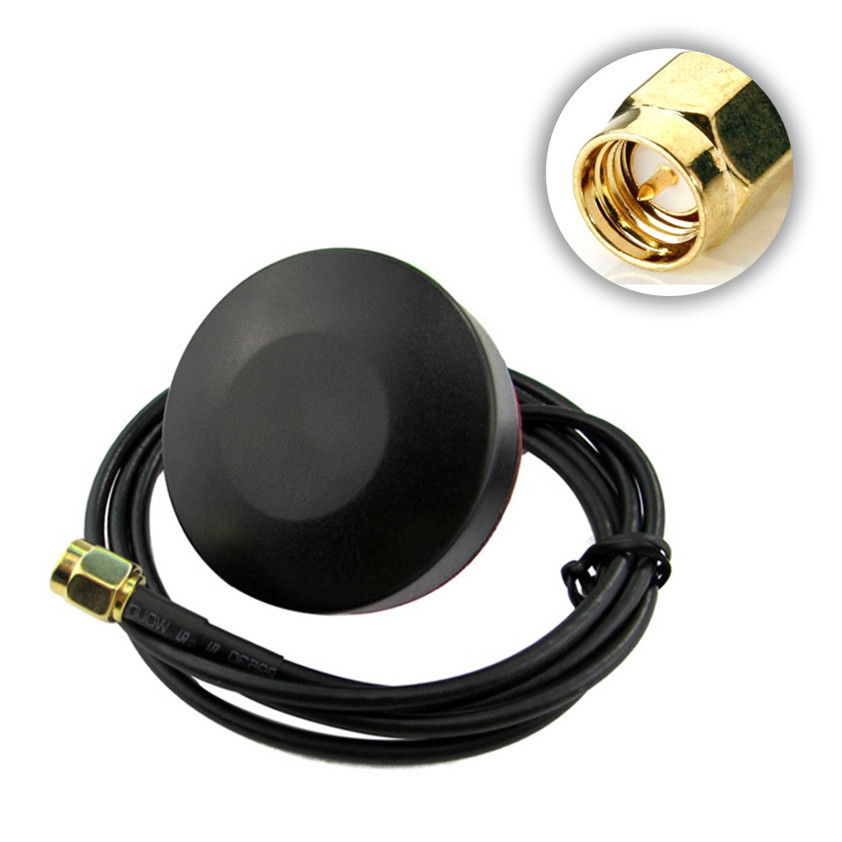 Антенна врізна, корпусна GSM 4G 3G LTE 3.5 dBi SMA Male (тато), антивандальна, вологозахищена, 1 метр