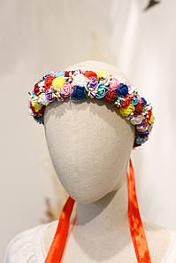 Віночок "Кольорові трояндочки"