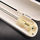 Кухонний диспенсер для харчової плівки (36х7,5х7,5 см) Wraptastic / Органайзер для зберігання та розрізання плівки та фольги, фото 8