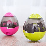 Іграшка годівниця для собак інтерактивний диспенсер Eating Sport неваляшка для ласощів та гри з їжею, фото 5