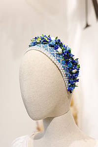 Обруч для волосся "Підсніжники"