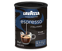 Кава мелена Lavazza Espresso Italiano Club 250 г в банці Лавацца 100% Арабіка