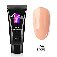 Акрил-гель( полигель) Acryl Gel Professional Brown № 06 (Бежевый) 15 мл