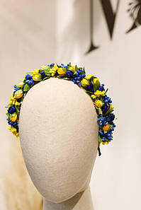 Обруч "Підсніжники" сині