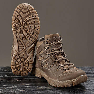 Військові берці 38, тактичні чоловічі черевики із нубуку зі вставками CORDURA 38р, фото 2