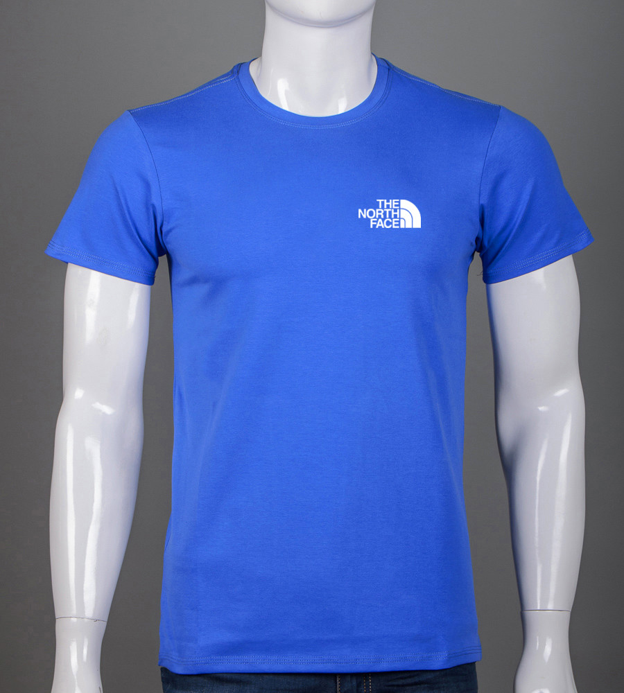 Футболка чоловіча The North Face 2305м (Уп.4шт M-XXL), Електрик