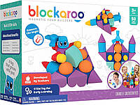 Skrzynka konstrukcyjna z 50 blokami Blockaroo Blocks Magnetic как развивающая игра для детей, развивающий