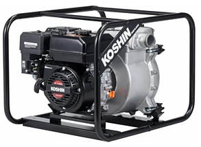 Мотопомпа для брудної води Koshin KTZ-50X, для відкачування води з піском, осушення погребів, котлованів, чищення ставків