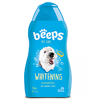 Отбеливающий шампунь Beeps Whitening для собак с белой шерстью 502 мл 7898574023845