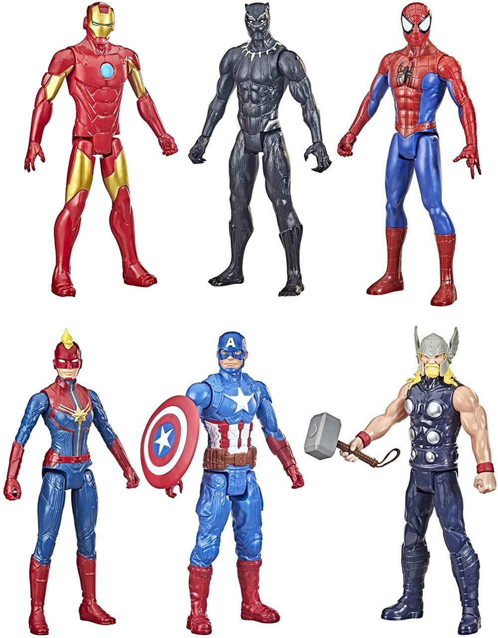Marvel Titan Hero Series Action Figure Multipack 6 12