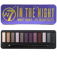 Палетка из 12 теней для век W7 Smokin Shades Eye Colour