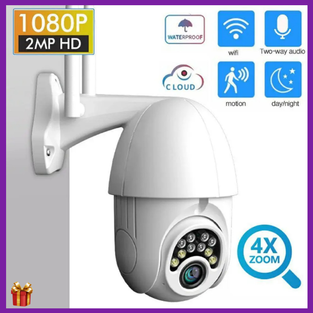 Уличная IP-камера видеонаблюдения поворотная Wi-Fi камера Sdeter IPC ...