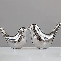 M&L Silver FANTESTICRYAN Статуэтки маленьких птиц, золотой домашний декор, фигурка в современном стиле, д