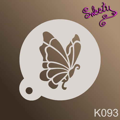 Трафарет для аквагриму багаторазові Метелики, Stencils by Sweety, фото 1