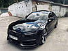 Спліттер Audi A6 C7 S-line \ S6 C7 (15- 18) елерон тюнінг обвіс (V2), фото 5