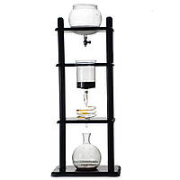 Заварник 1000 ml Cold Brew Drip Coffee Maker Чорний (станція Колд Брю) Башня