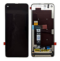Дисплей (екран) Motorola XT1970 Moto One Vision, One Action XT2013 з тачскріном в зборі, чорний