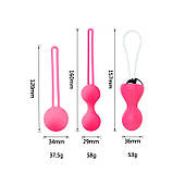Набір вагінальних кульок з вібрацією "Rewolution Rewobeads" - Фіолетовий, фото 5