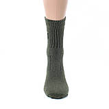 Чоловічі демісезонні шкарпетки бавовна Повсякденні тактичні шкарпетки хакі від виробника 41-45, фото 6
