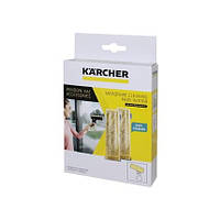 Салфетки насадки для мытья окон, 2 шт karcher 2.633-130.0 микрофибра 28 x 7