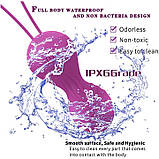 Набір вагінальних кульок з вібрацією "Rewolution Rewobeads" - Фіолетовий, фото 4
