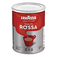 Кофе молотый Lavazza Qualita Rossa 250 г в банке Лавацца