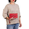 Жіночий гаманець-клатч Karya 1121-46 шкіряний червоний, фото 2