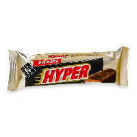 Шоколадные батончики с нугой и карамелью Hyper 35 грамм | Житомирские Ласощи