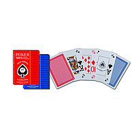 Карти гральні PIATNIK Пластикові Texas Hold'em, 1 колода х 55 карт (PT-135811)