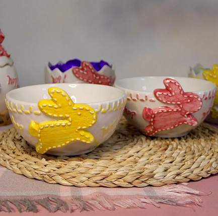 Піала "Великодній Кролик" 16*12*10 см 7938-16, фото 1