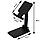 Підставка для телефону 16х6.5х11см "Folding desktop phone stand" Чорна, тримач для телефона на стіл, фото 7