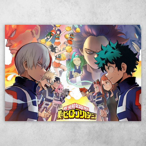 Аніме плакат постер "Моя геройська академія / Boku no Hero Academia" №26