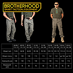 Штани тактичні військові для ЗСУ Brotherhood UTP 2.0 ріп-стоп піксель, фото 10