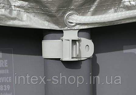 Тент на каркасний круглий басейн Intex 28040 (488 см), фото 3
