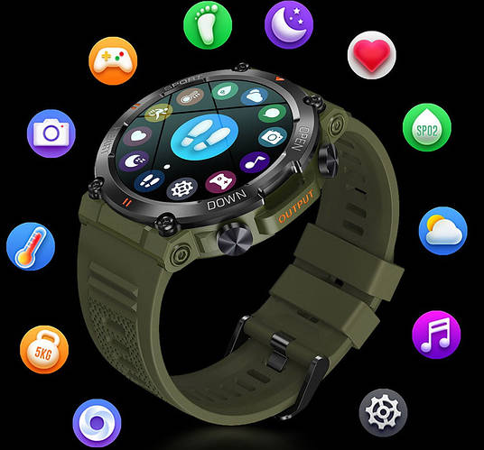 Купить Смарт часы MELANDA 2022 Bluetooth Call Sport Smart Watch, цена ...