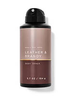 Чоловічий дезодорант для тіла - Leather & Brandy від Bath and Body Works оригінал