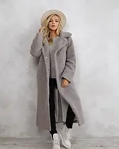 Пальто KUPI OPTOM 12287 XL сіре