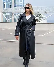 Пальто KUPI OPTOM 13585 L чорний