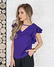 Блузи KUPI OPTOM 11701 S фіолетовий