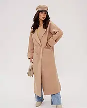 Пальто KUPI OPTOM 13549 XL бежеве