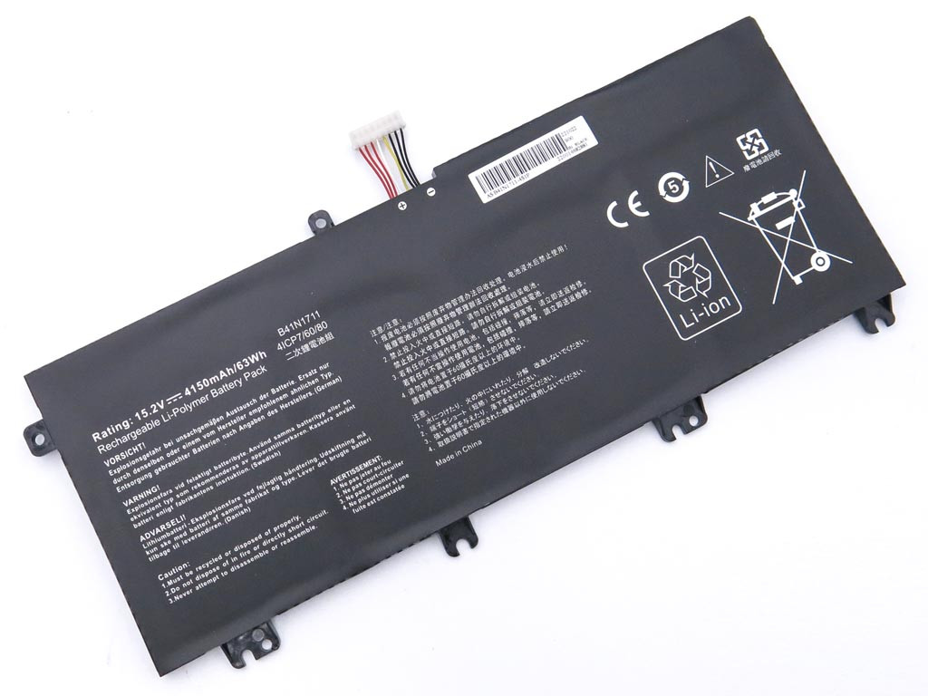 Батарея B41N1711 для ASUS PX705G, PX705GD, PX705GM, PX703GE (15.2V 4110/4240mAh 64Wh) ORIGINAL, фото 1