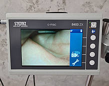 Б/У Видеоларингоскоп KARL STORZ C-MAC 8403 ZX Video Laryngoscope Video Laryngoscope Monitor with Stand (Used)