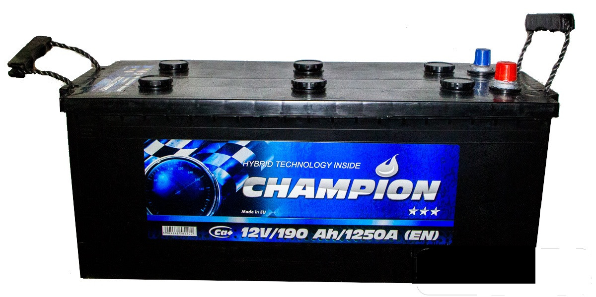 Акумулятор Champion Black 140Ah-12v (513x175x212) + зверху